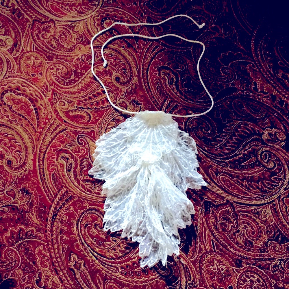 Lace Necklace Scarf